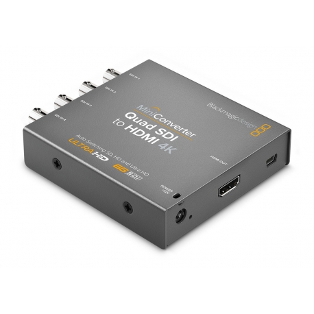 BLACKMAGIC DESIGN Mini Converter - Quad SDI to HDMI 4K 2