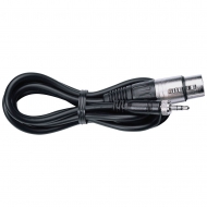 Sennheiser Mic cable 3.5 mm lockable jack - XLR-3F (1,5 m)
