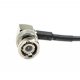 PARALINX 18" BNC Cable (Right Angle to Right Angle) (45cm)