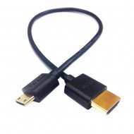 PARALINX 18"Ultra-Thin HDMI-HDMI Cable (45cm)