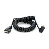 ATOMOS ATOMCAB013 - Right-Angle Micro to Full Coiled HDMI Cable (30cm)