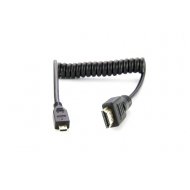 Atomos coiled micro HDMI to full HDMI cable (30cm)