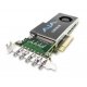 AJA LOW PROFILE 8-LANE PCIE 2.0 CARD 8-IN/8-OUT