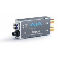AJA DUAL CHANNEL OPTICAL FIBER TO SD/HD/3G SDI WITH DUAL OUTPUTS