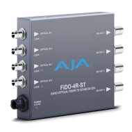 AJA 4-CHANNEL ST OPTICAL FIBER TO 3G-SDI