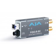 AJA SINGLE CHANNEL OPTICAL FIBER (SC-CONNECTOR) TO SD/HD/3G SDI WITH DUAL OUTPUTS