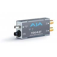 AJA SINGLE CHANNEL OPTICAL FIBER (ST-CONNECTOR) TO SD/HD/3G SDI WITH DUAL OUTPUTS