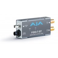 AJA SINGLE CHANNEL SD/HD/3G SDI TO OPTICAL FIBER (ST-CONNECTOR) WITH LOOPING SDI OUTPUT