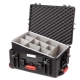 HPRC 2600WSSDBLK - Wheeled Hard Case with Second Skin Interior