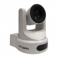 PTZOptics 20X-NDI White - 20X Optical Zoom - NDI, 3G-SDI, HDMI, CVBS, IP Streaming - 1920 x 1080p - 60.7 degree field of view