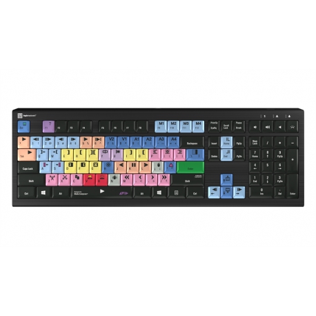 LOGICKEYBOARD - Avid Media Composer - PC Astra 2 Backlit Keyboard