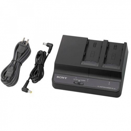 Sony BC-U2 - Two-channel simultaneous battery charger/AC adaptor