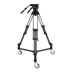 Libec LX10 Studio - Video Tripod Kit Aluminium with Dolly