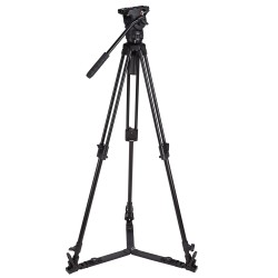 Camgear Mark 4 MS - Video Tripod Kit Aluminium with Mid Spreader