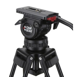 CAMGEAR DV 6P ALMLS75 - Video Tripod Kit Aluminium with Mid Spreader