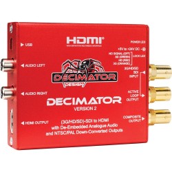 DECIMATOR DESIGN DECIMATOR 2 - HDSDI to HDMI and PAL/NTSC converter