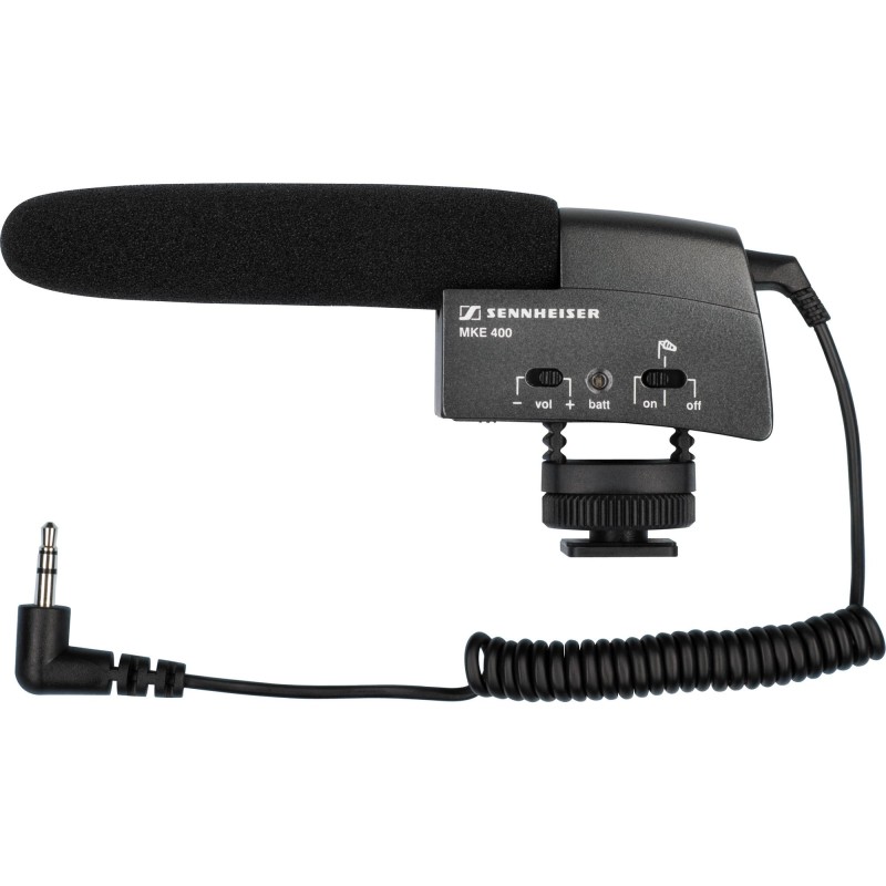 SENNHEISER SMALL SHOTGUN MICROPHONE FOR VIDEO CAMCORDER