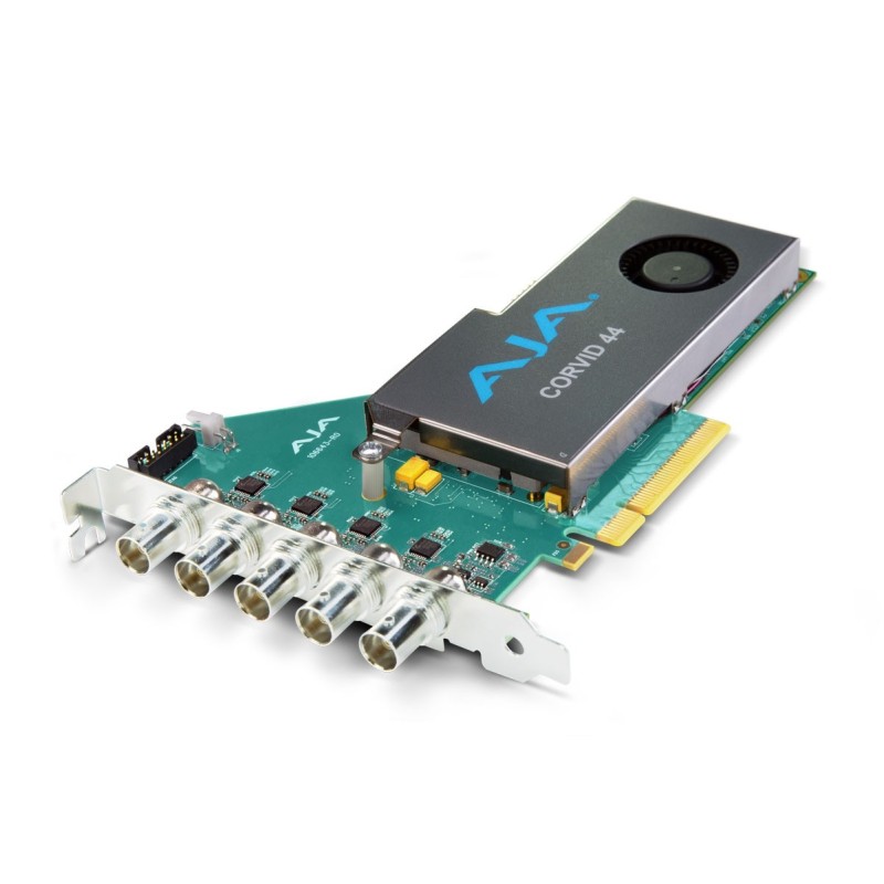 AJA 8-LANE PCIE, 4 X SDI INDEPENDENTLY CONFIGURABLE, FULL SIZE BNC