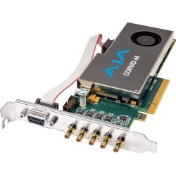 AJA STANDARD-PROFILE 8-LANE PCIE, 4 X SDI INDEPENDENTLY CONFIGURABLE