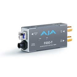 AJA SINGLE CHANNEL SD/HD/3G SDI TO OPTICAL FIBER WITH LOOPING SDI OUTPUT