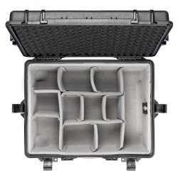 HPRC 2600WSSDBLK - Wheeled Hard Case with Second Skin Interior