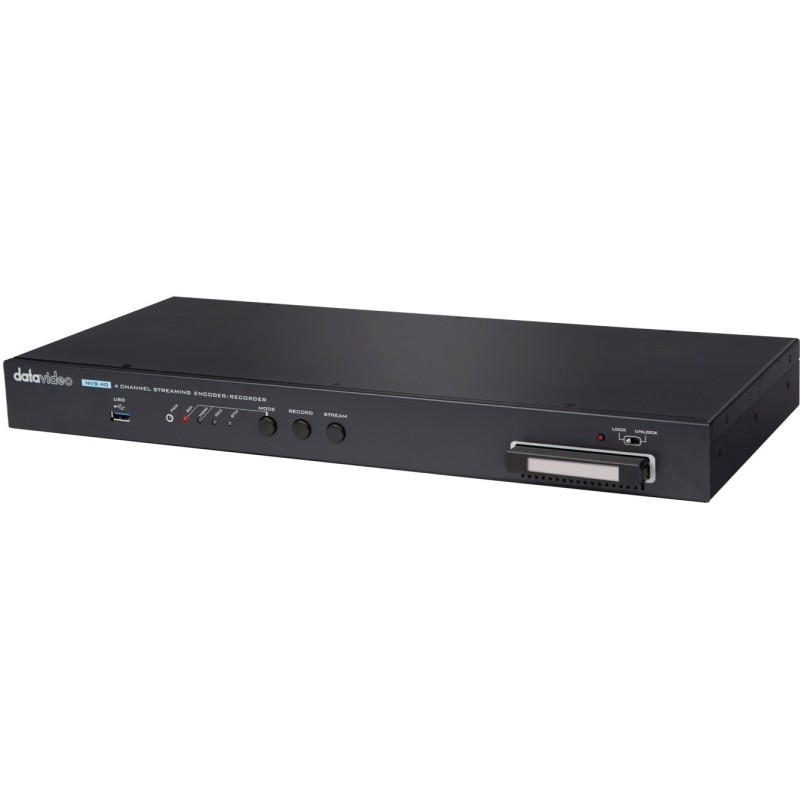 DATAVIDEO NVS-40 - 4 Channel Streaming Encoder/ Recorder