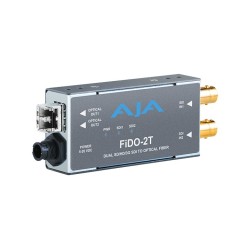 AJA DUAL CHANNEL SD/HD/3G SDI TO OPTICAL FIBER MULTI MODE WITH LOOPING SDI OUTPUT