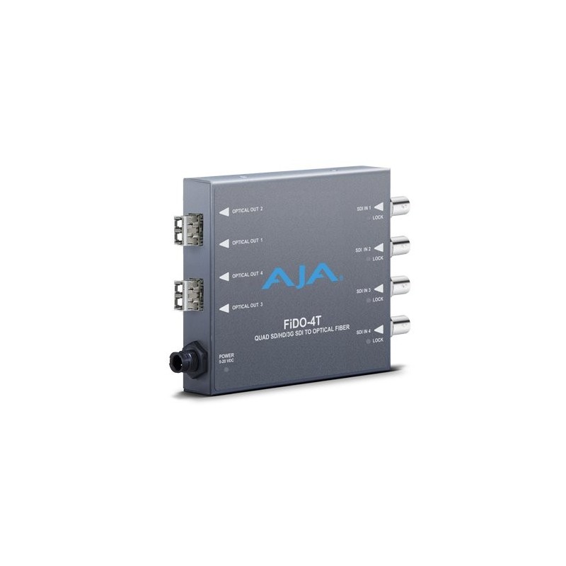 AJA 4-CHANNEL 3G-SDI TO LC OPTICAL FIBER MULTI MODE