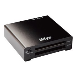 WISE DUAL CFAST CARD READER USB 3.1 GEN2