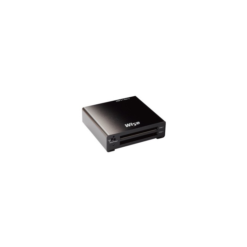 WISE DUAL CFAST CARD READER USB 3.1 GEN2