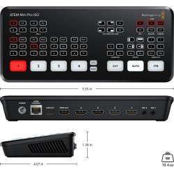 BLACKMAGIC DESIGN ATEM Mini Pro ISO