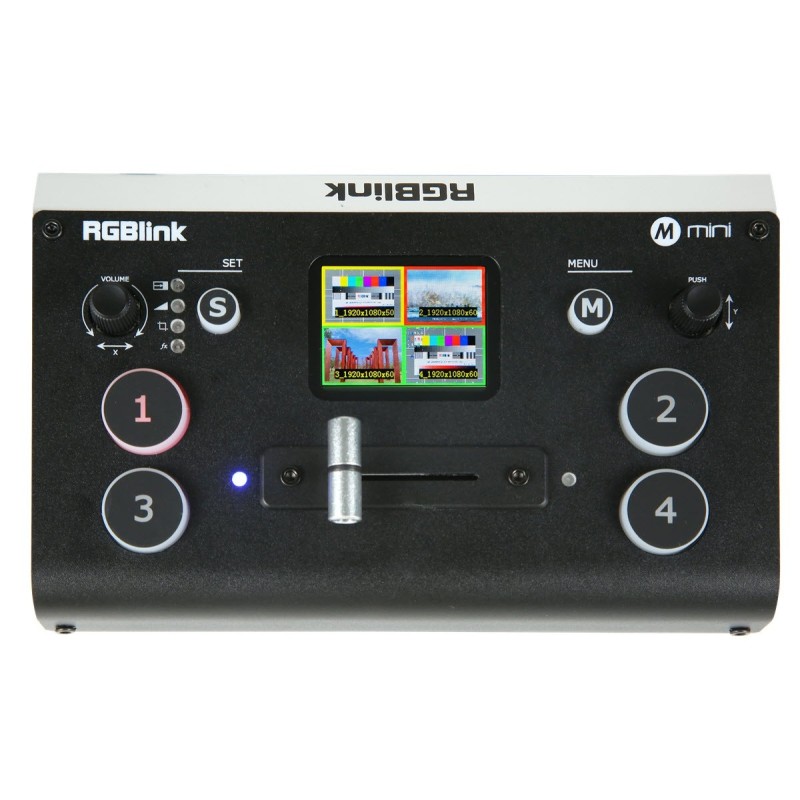 RGBLINK MINI - 4 channel HDMI videomixer with USB3 streaming