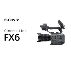 SONY ILME-FX6V - 4K FULL FRAME CINEMA CAMERA met E-mount