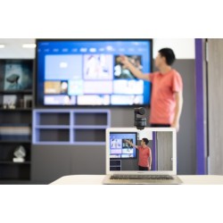 OBSBOT TINY - Slimme AI PTZ camera voor webinars, videoconferencing