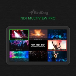 BirdDog Multiview Pro NDI - Create up to six 4x4 outputs