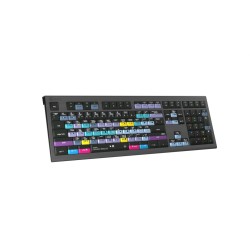 LOGIC KEYBOARD DaVinci Resolve 17 - Mac ASTRA 2 Backlit Keyboard (for MAC)