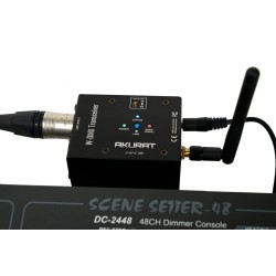 Akurat W-DMX Wireless Transmission of DMX