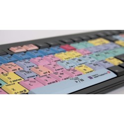 LOGICKEYBOARD - PREMIERE PRO CC - PC NERO SLIMLINE TOETSENBORD