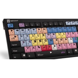 LOGICKEYBOARD - AVID MEDIA COMPOSER - PC NERO SLIMLINE KEYBOARD