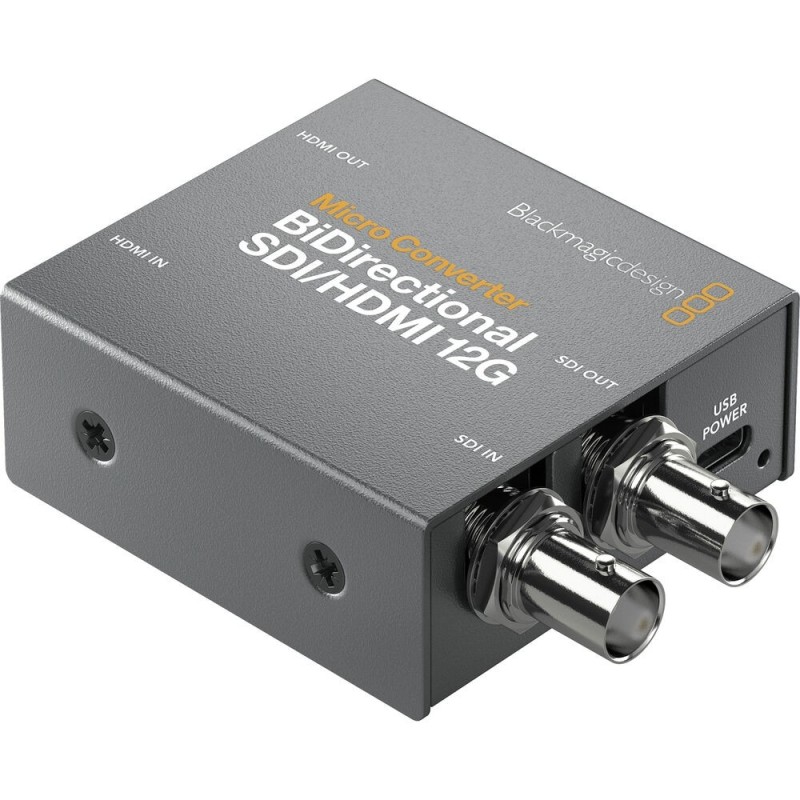 BLACKMAGIC DESIGN Micro Converter BiDirectional SDI/HDMI 12G (Power supply included)Catalog  Products Preview