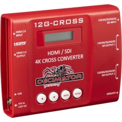 DECIMATOR 12G-CROSS - 4K HDMI/SDI cross converter with scaling