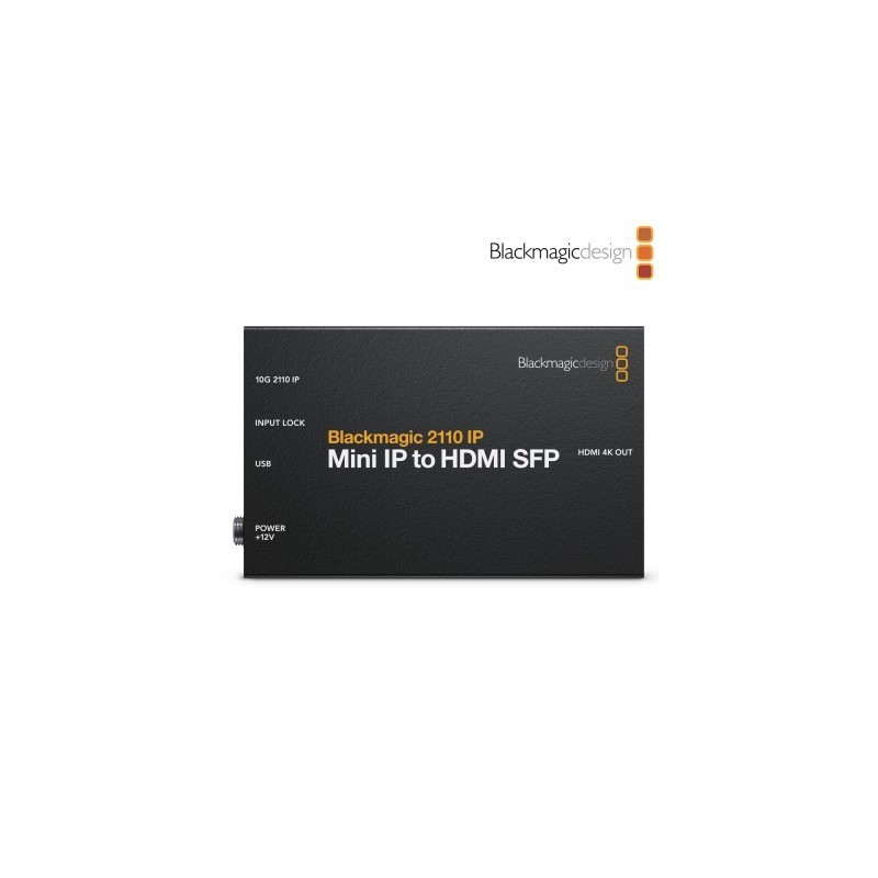 Blackmagic 2110 IP Mini IP to HDMI SFP