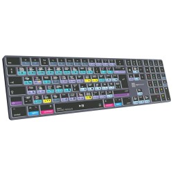 LOGIC KEYBOARD DaVinci Resolve TITAN Wireless Backlit Keyboard - Mac UK Engli