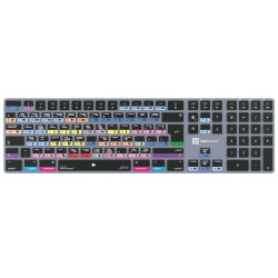 LOGIC KEYBOARD Avid Media Composer "Pro" layout TITAN Wireless Backlit