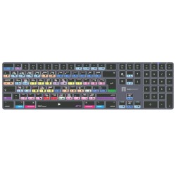 LOGIC KEYBOARD Avid Media Composer "Pro" layout TITAN Wireless Backlit