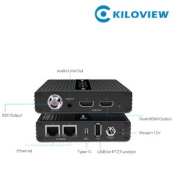 KILOVIEW D260 - 4 CHANNEL STREAMING DECODER HDMI + 3G-SDI