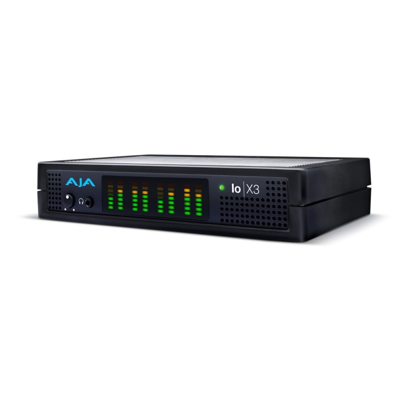 AJA IO-X3 - Professional Multi-Channel Video and Audio I/O over Thunderbolt 3