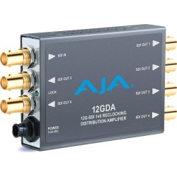 AJA AJA 1X6 12G/6G/3G/1,5G-SDI RECLOCKING DISTRIBUTION AMPLIFIER