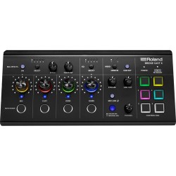 ROLAND BRIDGECAST DUAL BUS USB GAMING MIXER / AUDIO INTERFACE W. EFX