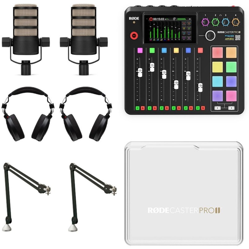 RODE RODECaster Pro II 2-Person Bundle